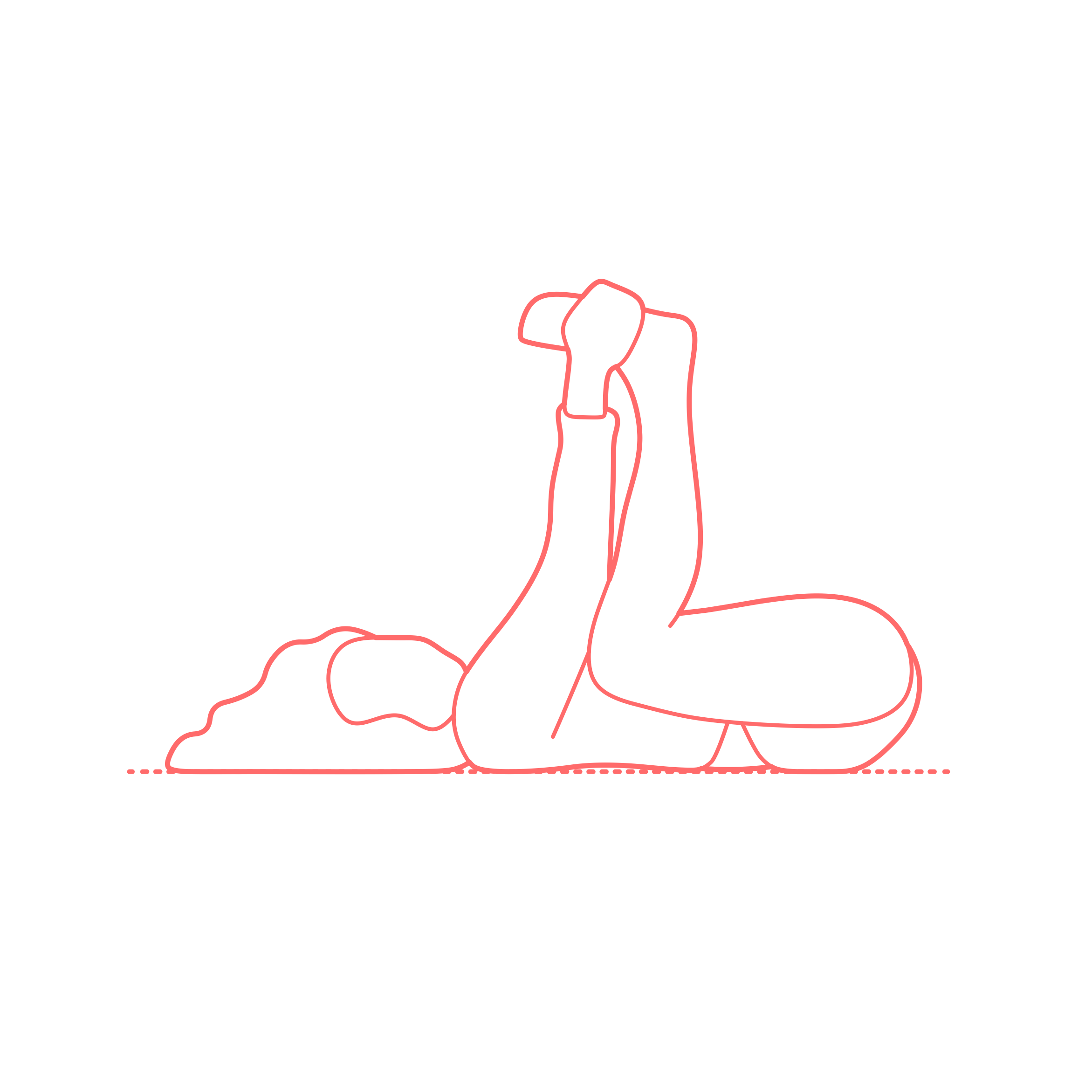 Humans Yoga Poses Happy Baby Pose Svg Line Art Free Vectors